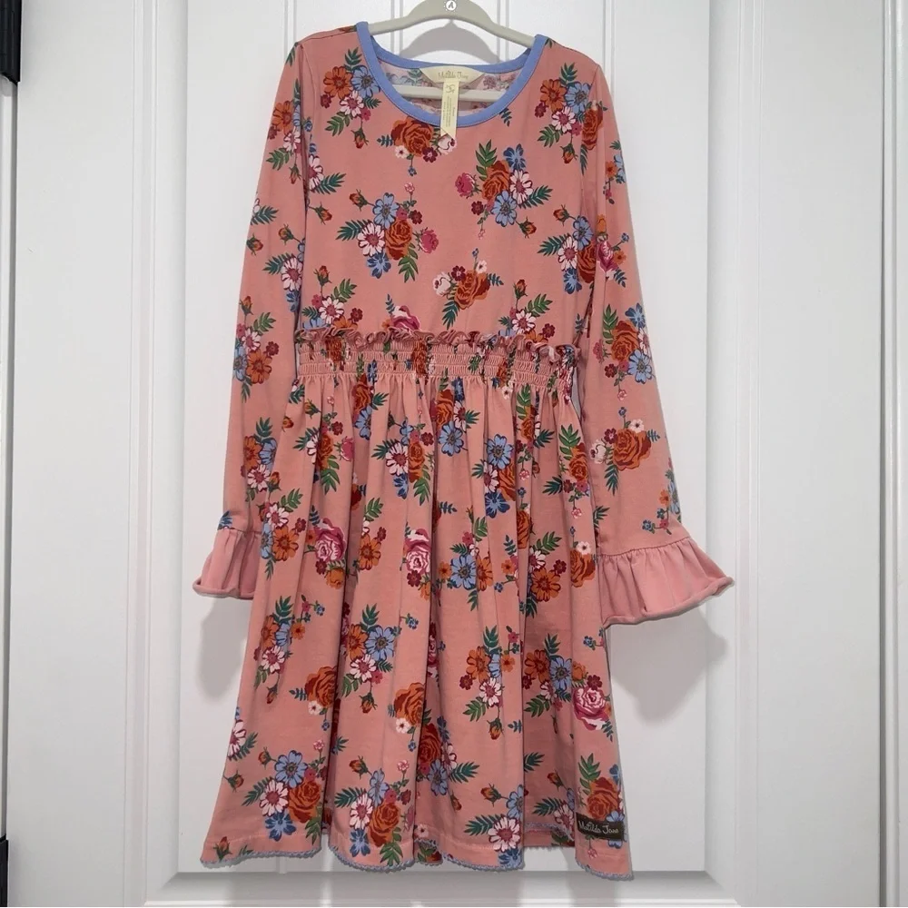 Matilda Jane Girl’s Moments With You Lots to Learn Long Sleeve Dress Size 8 - Picture 2 of 6